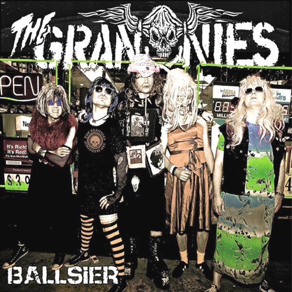 Grannies- Ballsier LP ~SUPERSUCKERS / RAREST GRANNY GREEN WAX LTD TO 200!