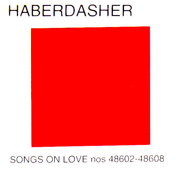 Haberdasher- Songs On Love Nos 48602-48608 LP ~SLINT! - Reptilian - Dead Beat Records