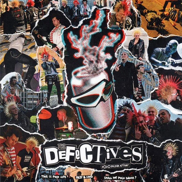 Hangover Generation/The Defectives Split-7" ~CASUALTIES! - Pogohai - Dead Beat Records - 1