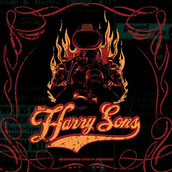 Harry Sons- Benidorm City Is Burning LP ~ZEKE!