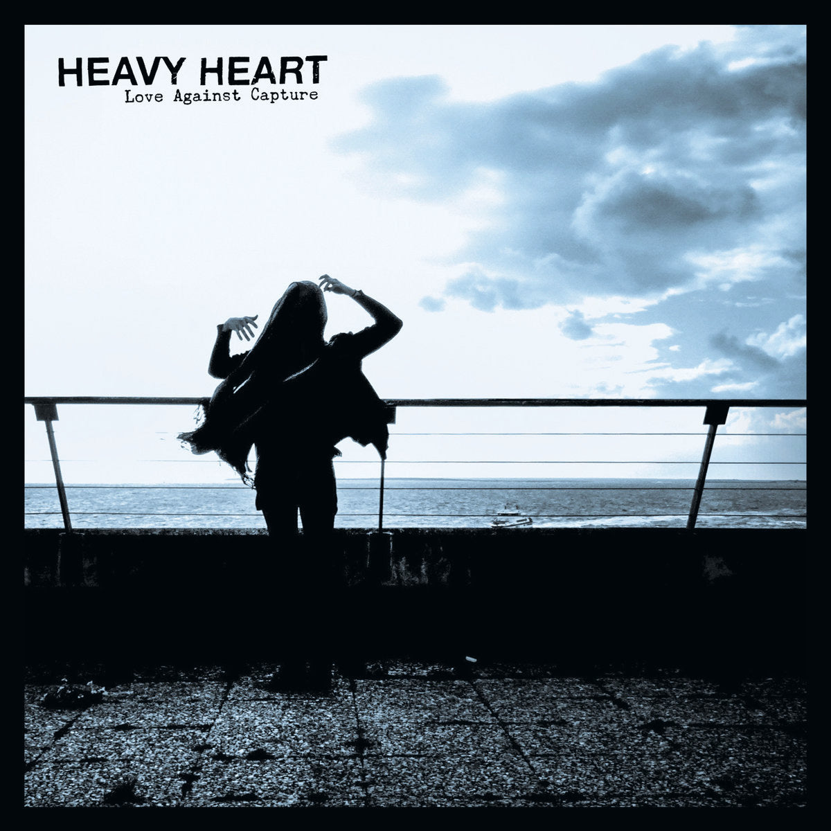 Heavy Heart- Love Against Capture LP ~RARE BLACK AND BLUE SPLAT WAX!