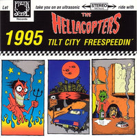 Hellacopters- 1995 7" ~RARE BLUE WAX! - Get Hip - Dead Beat Records