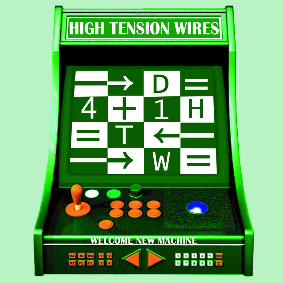 High Tension Wires- Welcome New Machine LP ~EX RIVERBOAT GAMBLERS /  MARKED MEN!