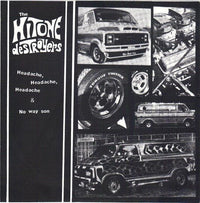 HiTone Destroyers- Headache 7" ~CANDY SNATCHERS! - Kato - Dead Beat Records