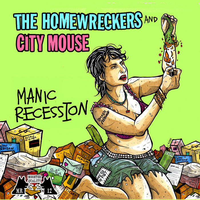 The Homewreckers/City Mouse- Split 7"