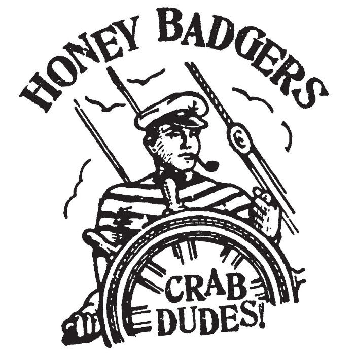 Honey Badgers- Crab Dudes 7” ~EX STREET TRASH!