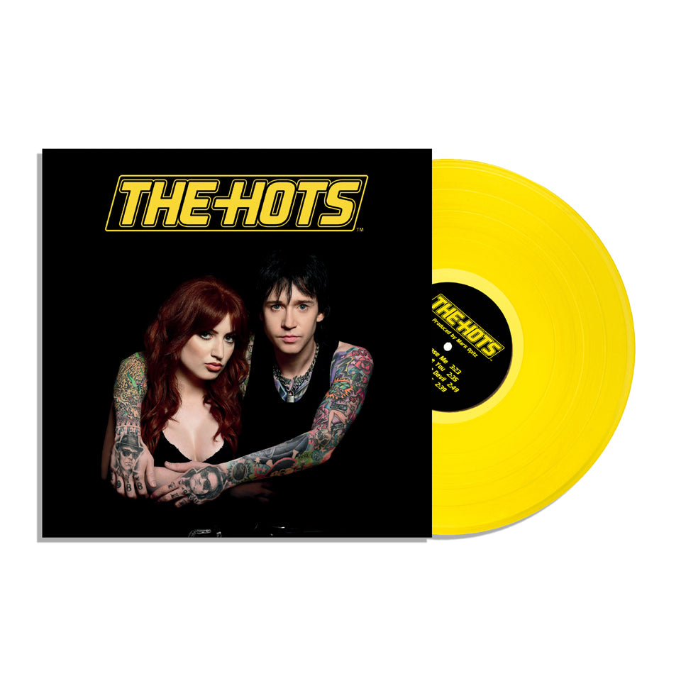 The Hots- S/T LP ~RARE YELLOW WAX!