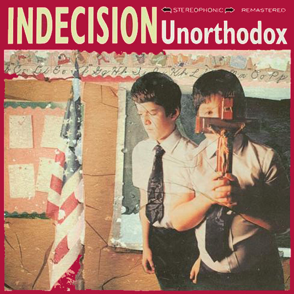 Indecision- Unorthodox LP ~RARE SMOKEY WHITE + GREY SWIRL MARBLE WAX!