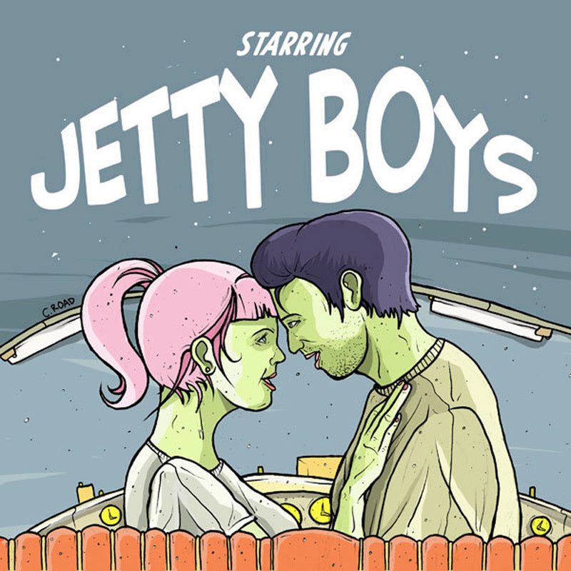 Jetty Boys / The Haddonfields- Split 10” ~RARE BLUE WAX!