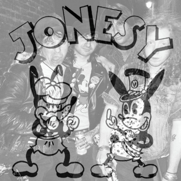 Jonesy- S/T 7” ~RARE ALT COVER LTD TO 100! - NO FRONT TEETH - Dead Beat Records