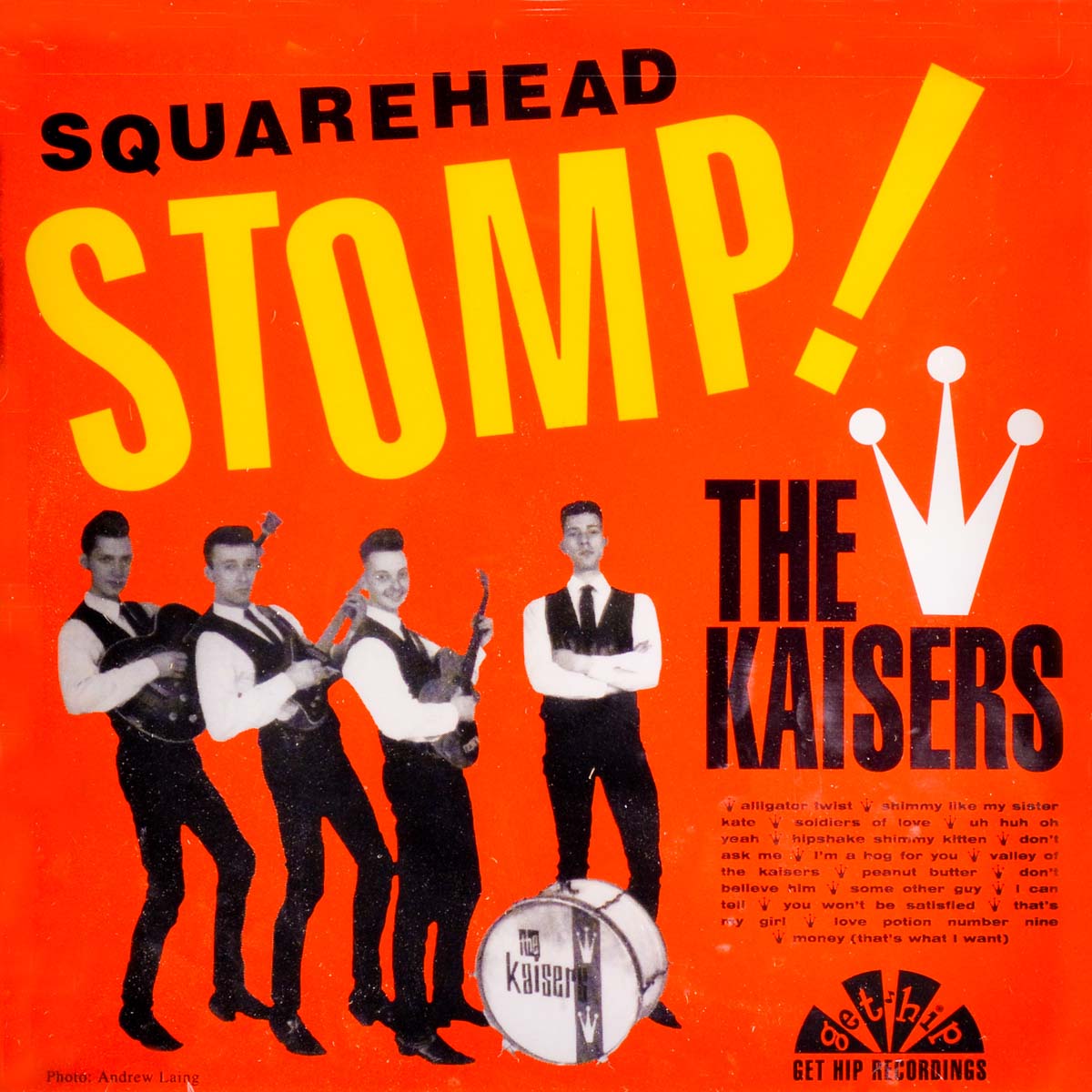 The Kaisers- Squarehead Stomp! CD ~REISSUE!