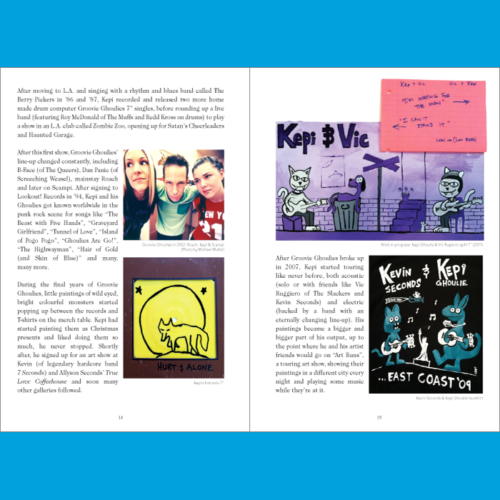 The Art Of Kepi- Rise Of Kepiland Book ~GROOVIE GHOULIES!