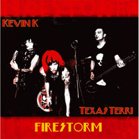 Kevin K & Texas Terri  - Firestorm LP - Beast - Dead Beat Records