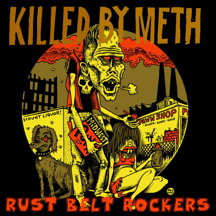 V/A- Killed By Meth LP ~KILLER! - It's Trash - Dead Beat Records