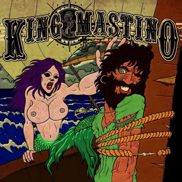 King Mastino- Song For A Deadly Mermaid 7" ~LTD 200 NUMBERED / GHOST HIGHWAY!