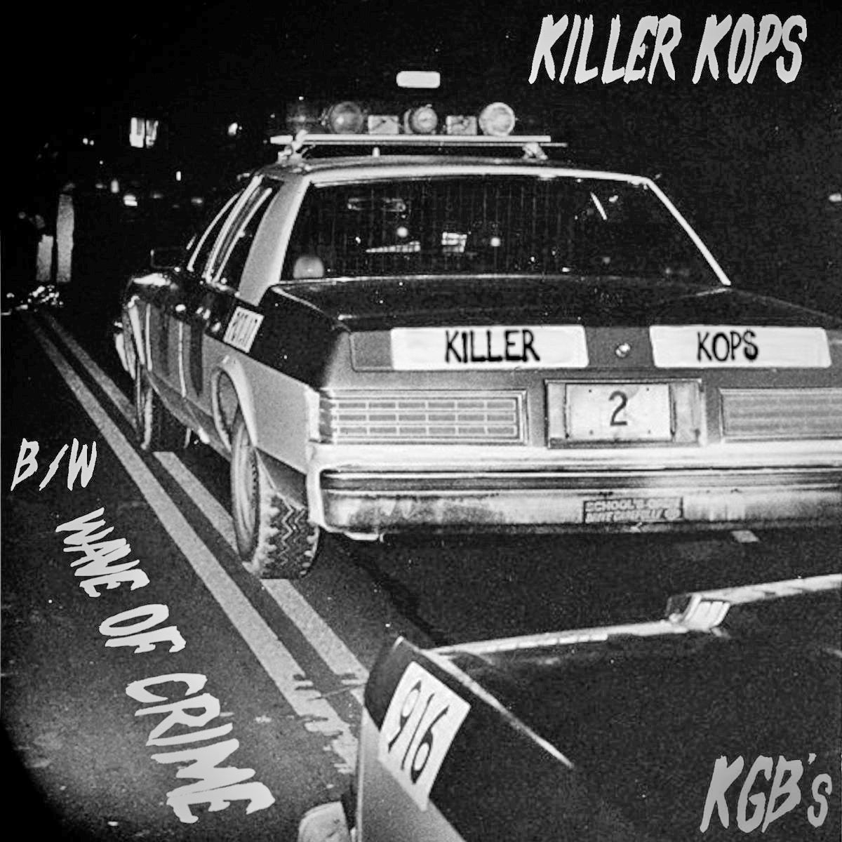 Kool & The Ganbangers / Atomic Eater- Split 7" ~EX THE DIRTS!