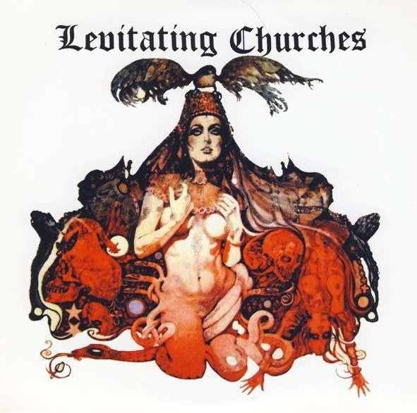 Levitating Churches- Cry A Little Harder 7” - No Squares Or Hippies - Dead Beat Records