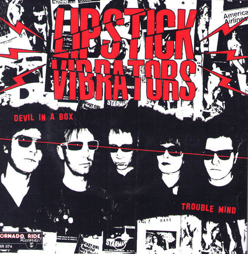 Lipstick Vibrators/Postal Market Babies- Split 7” - Tornado Ride - Dead Beat Records
