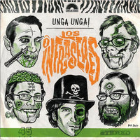 Los Infraseres- Unga, Unga! 7” ~MUMMIES! - Sunny Day Records - Dead Beat Records