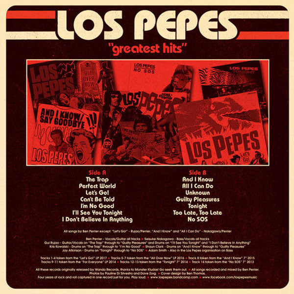 Los Pepes- Greatest Hits LP W/ BONUS CD! ~ KILLER!