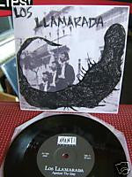 LOS LLAMARADA- Against The Day 7" - Avant - Dead Beat Records