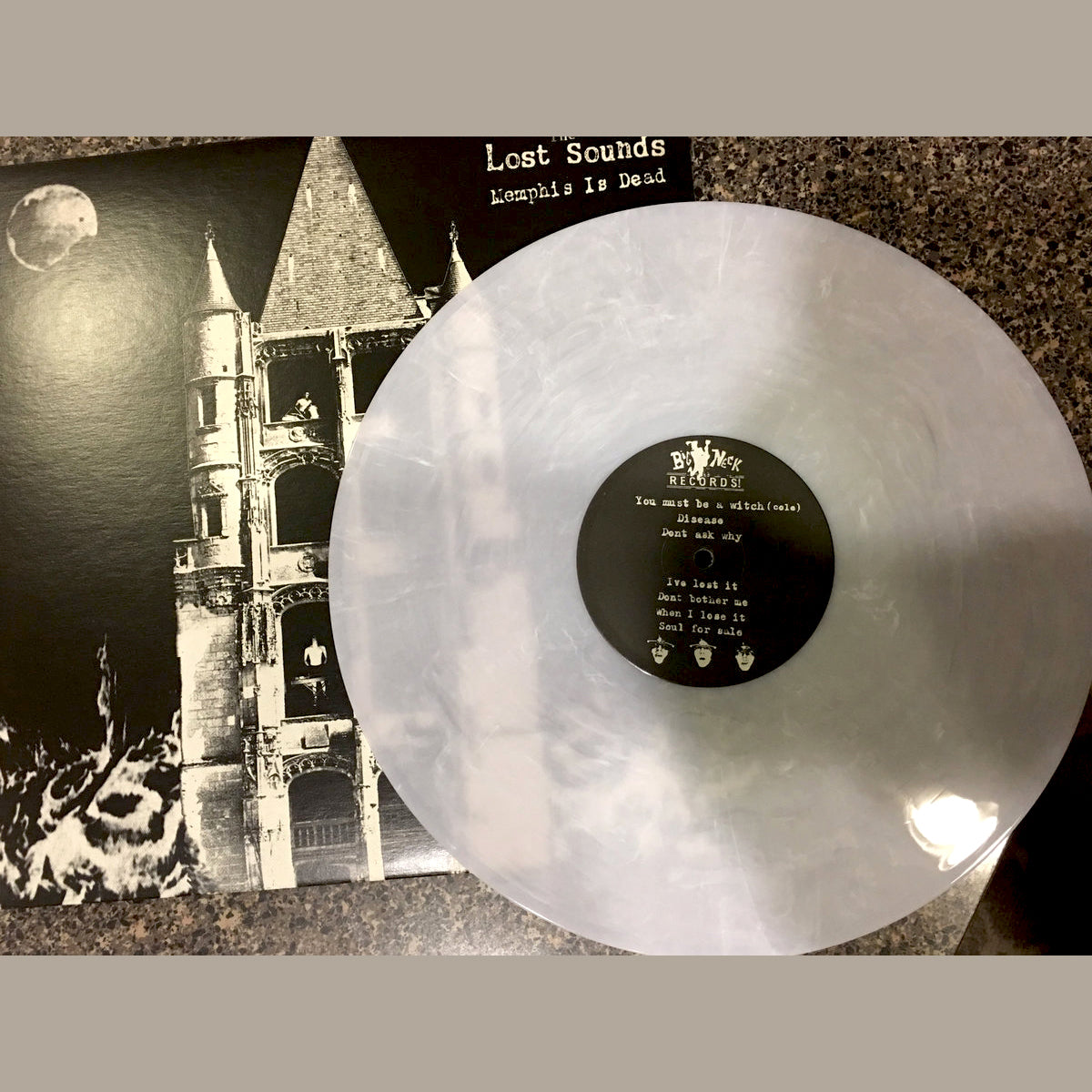 Lost Sounds- Memphis Is Dead LP ~RARE SMOKEY CLEAR WAX!