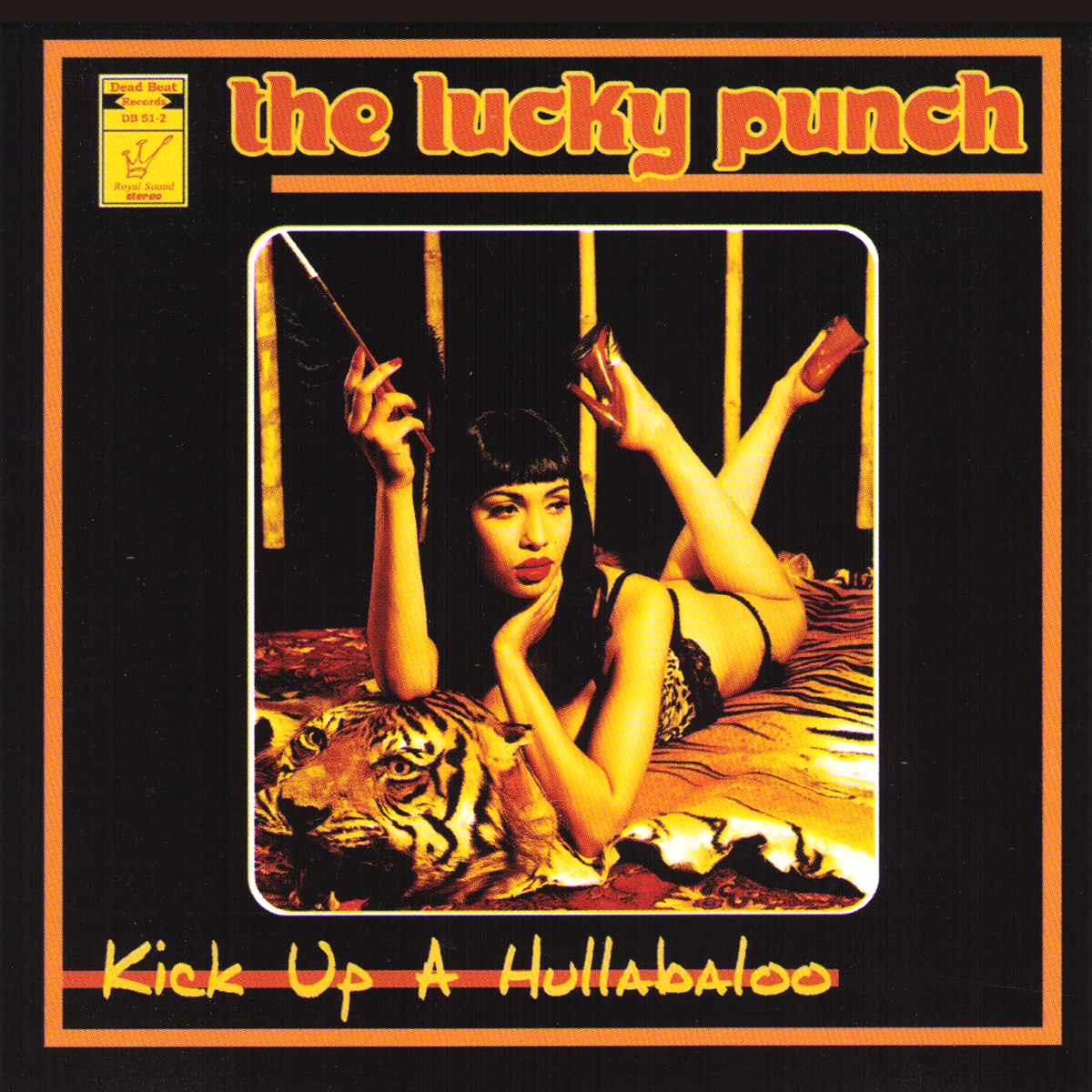 Lucky Punch- Kick Up A  Hullabaloo LP ~HELLACOPTERS!