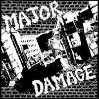 Major Damage- S/T 7” ~EX GOVERNMENT WARNING! - Even Worse - Dead Beat Records