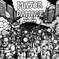 Major Damage- Sheer Mayhem 7” ~DIRECT CONTROL! - Even Worse - Dead Beat Records