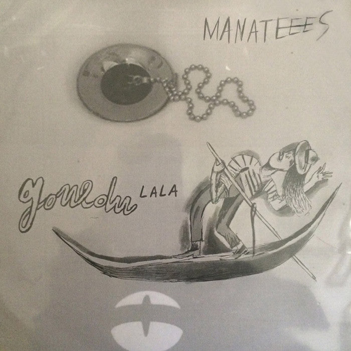 Manatees- Dumbesticated 7” ~COVER LTD TO 125! - Goodbye Boozy - Dead Beat Records