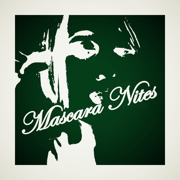 MASCARA NITES - S/T LP ~100 WHITE WAX! - Shake - Dead Beat Records