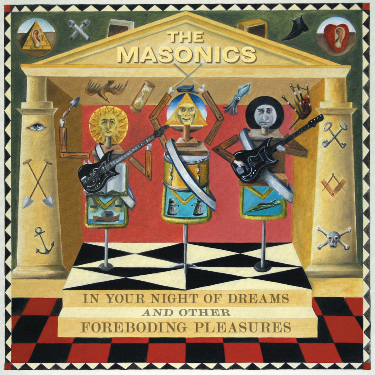 Masonics- In Your Night Of Dreams LP ~EX HEADCOATS / MILKSHAKES!
