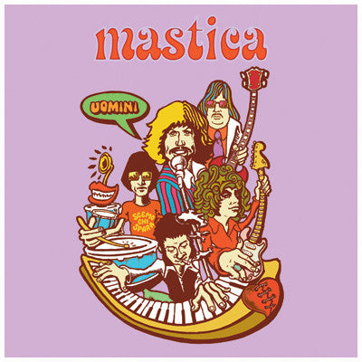 MASTICA - 'Uomini' 7" - Crusher - Dead Beat Records