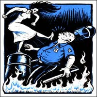 MDC / John The Baker – Split 7” - Tank Crimes - Dead Beat Records