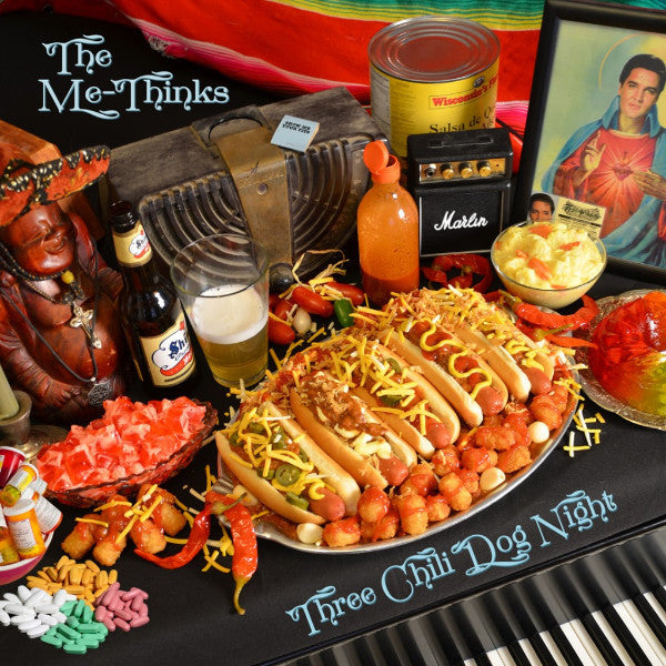 The Me-Thinks- Three Chili Dog Night 10” ~NASHVILLE PUSSY! - Indian Casino - Dead Beat Records - 1