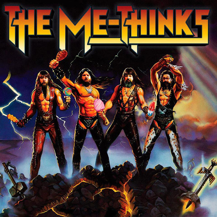 The Me-Thinks- Mr Dude 7” ~W/ 3-D GLASSES! - Indian Casino - Dead Beat Records - 1