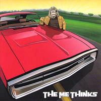 The Me-Thinks- Greasy Lightning 7” ~RARE BEER COLORED WAX! - Indian Casino - Dead Beat Records - 1