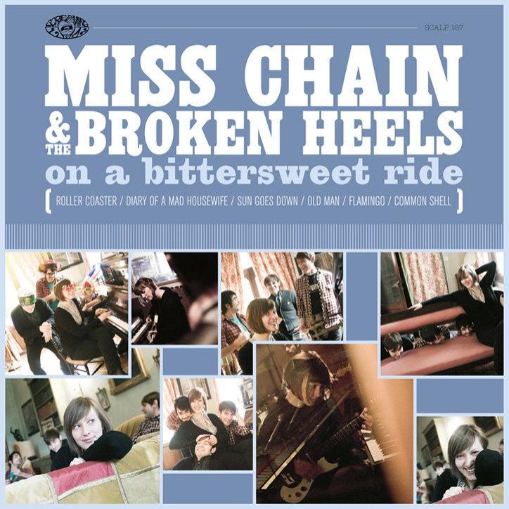 Miss Chain And The Broken Heels- On A Bitterseet Ride LP ~RARE BLUE WAX!
