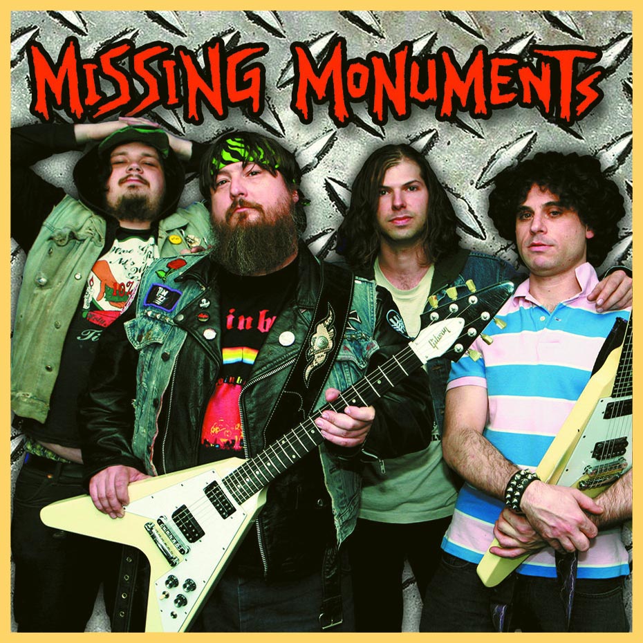 Missing Monuments- S/T LP ~WITH KING LOUIE!
