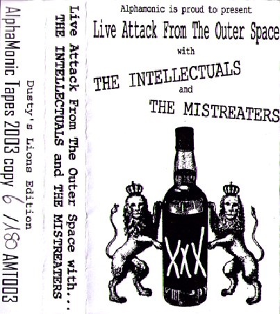 MISTREATERS/INTELLECTUALS- Split Cassette Tape - Band - Dead Beat Records