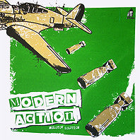 Modern Action- Molotov Solution LP ~CLEAR LTD TO 100! - Ptrash - Dead Beat Records