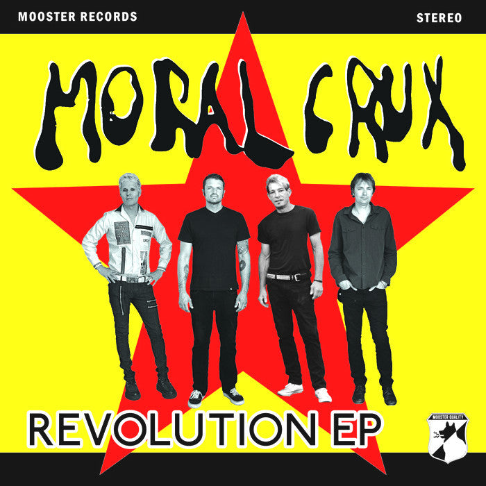 Moral Crux- Revolution 7" ~RARE PURPLE WAX LTD TO 150!