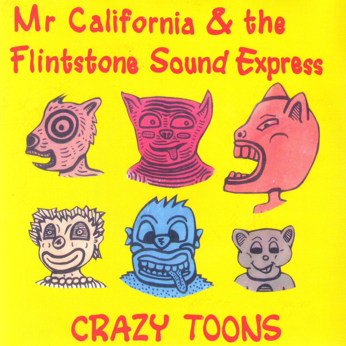 Mr California And The Flintstone Sound Express- S/T 7" ~SOCKEYE!