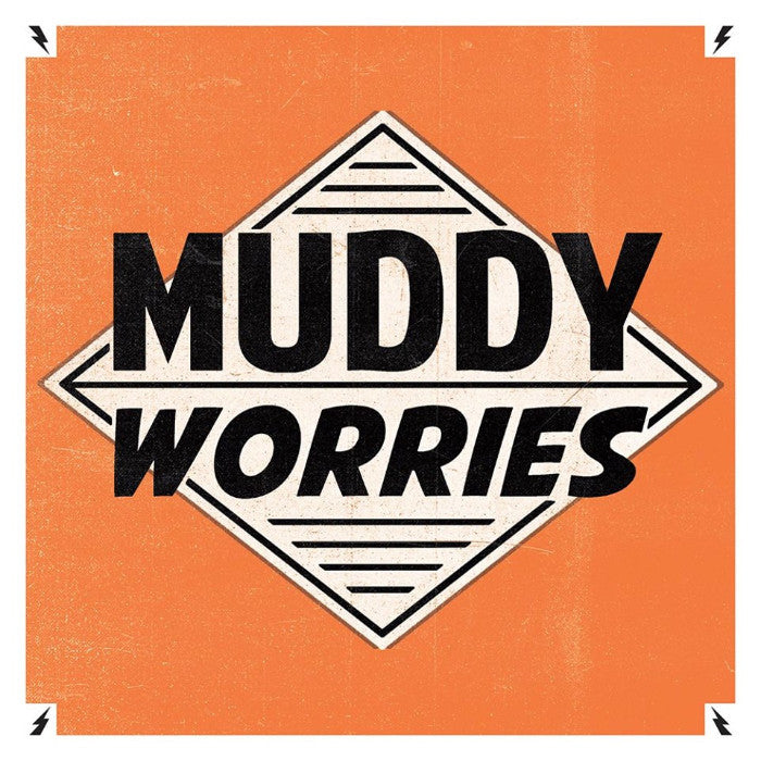 Muddy Worries-  The Rent 7” ~CRAMPS! - Rave Up - Dead Beat Records - 1