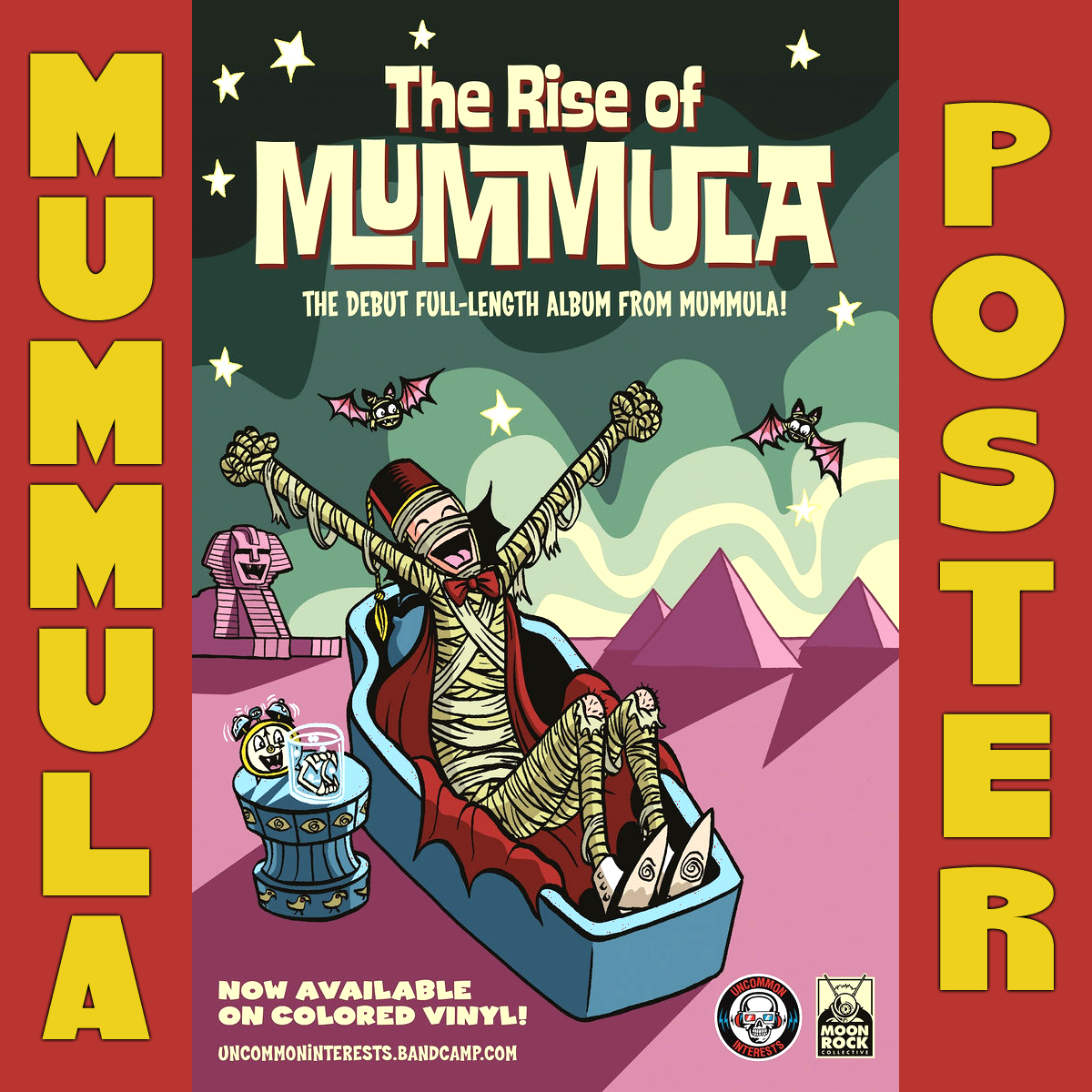 Mummula- The Rise Of Mummula LP ~LTD TO 150 PINK WAX + POSTER!
