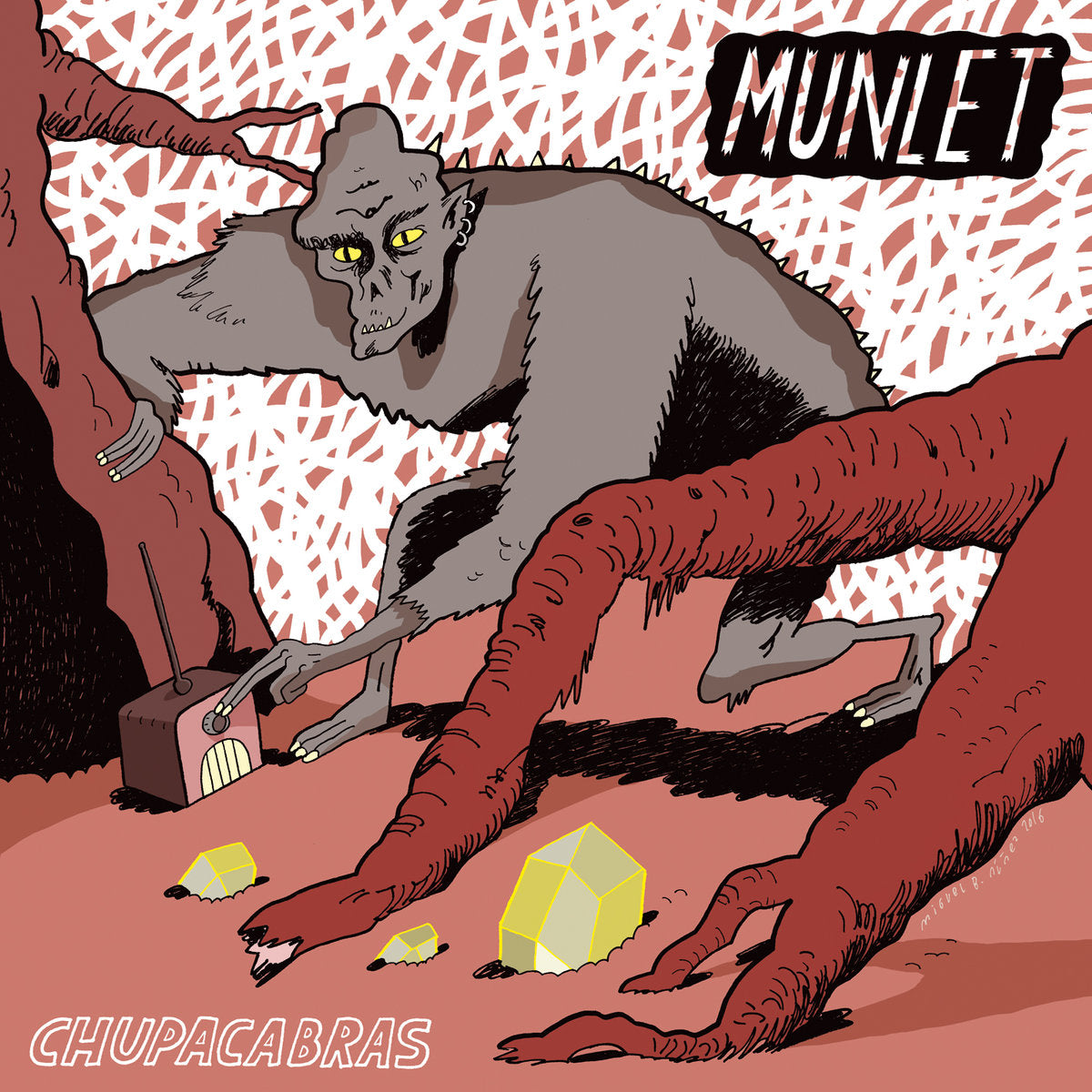 Munlet- Chupacabras LP ~RAREST VERSION ON ORANGE LTD TO 100!
