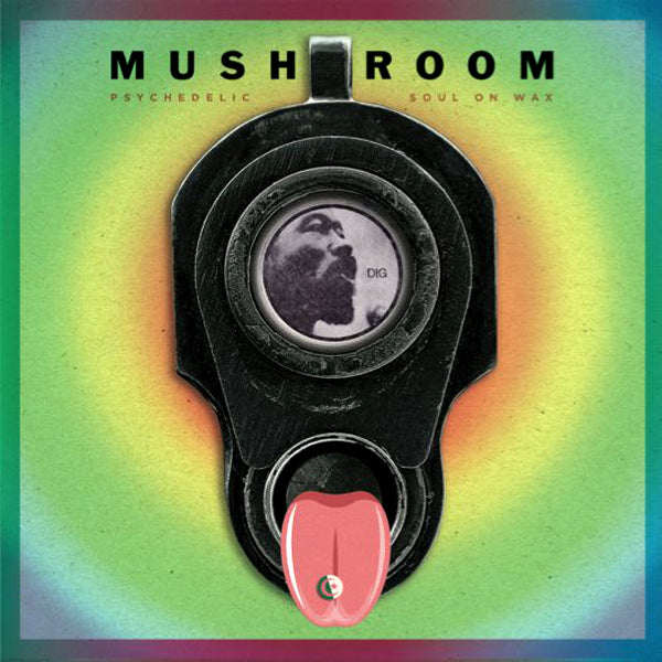 Mushroom- Psychadelic Soul On Wax LP ~RARE TRANSPARENT BLUE WAX!