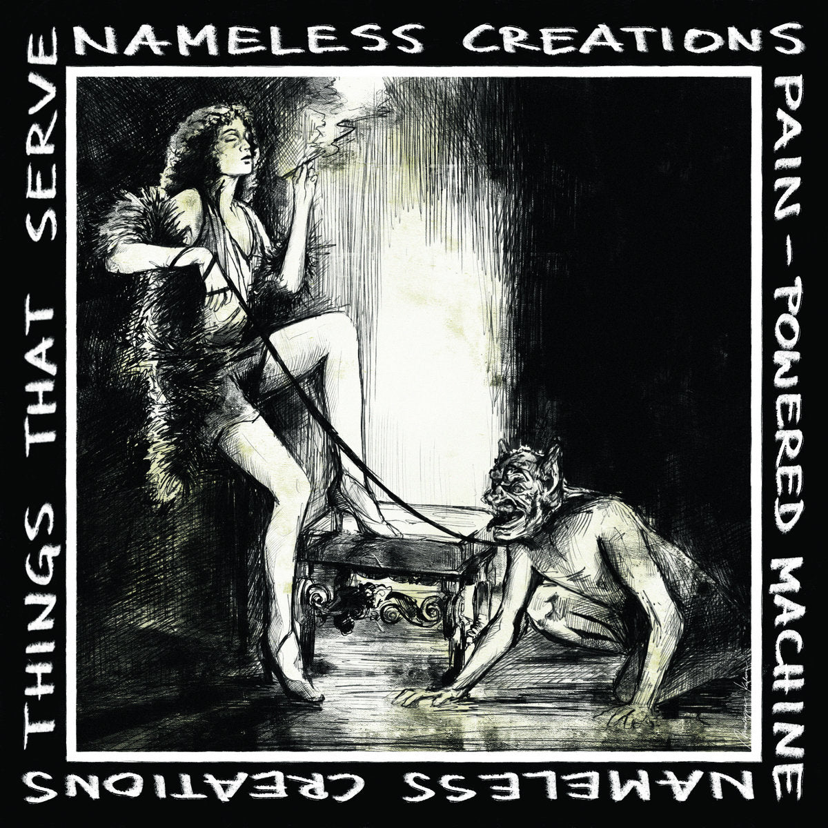 Nameless Creations- Pain-Powered Machine 7" ~ARCTIC FLOWERS!