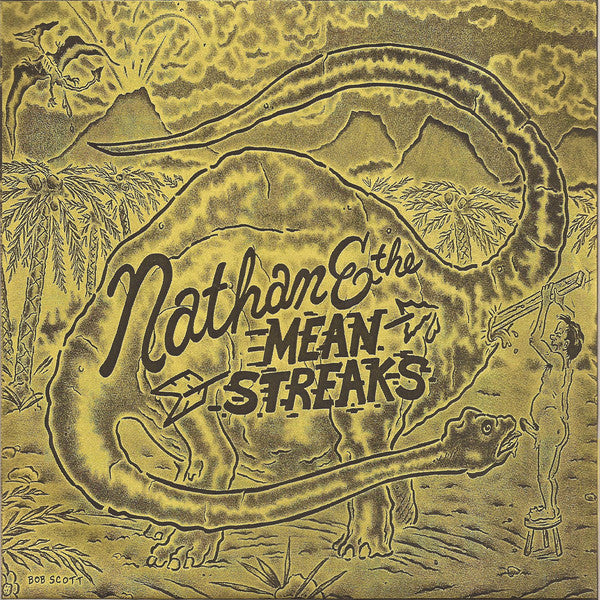 Nathan & The Mean Streaks- Childstar Redemption 7” ~CVR LTD TO 83 COPIES! - Goodbye Boozy - Dead Beat Records