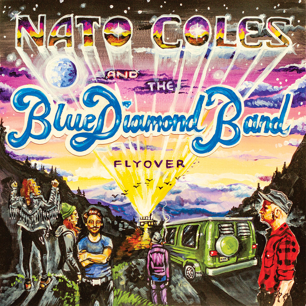 Nato Coles & The Blue Diamond Band - Flyover CD ~KILLER!